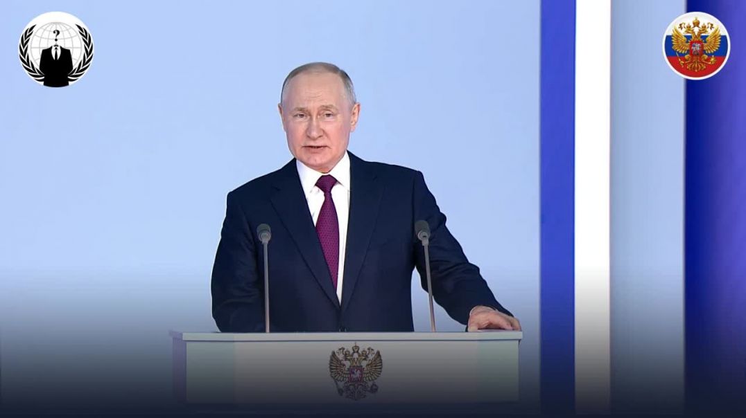 Putins Rede an die Nation in ganzer Länge (auf Deutsch)