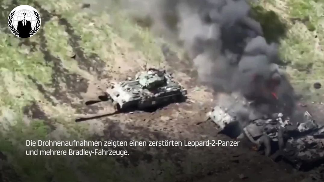 Weitere Leopard-2-Panzer gehen in Flammen auf