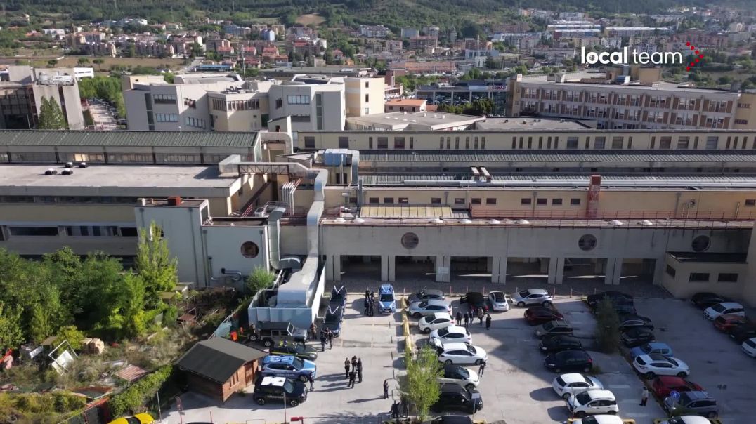 Matteo Messina Denaro: Drohnenbilder der Leichenhalle und des L'Aquila-Krankenhauses