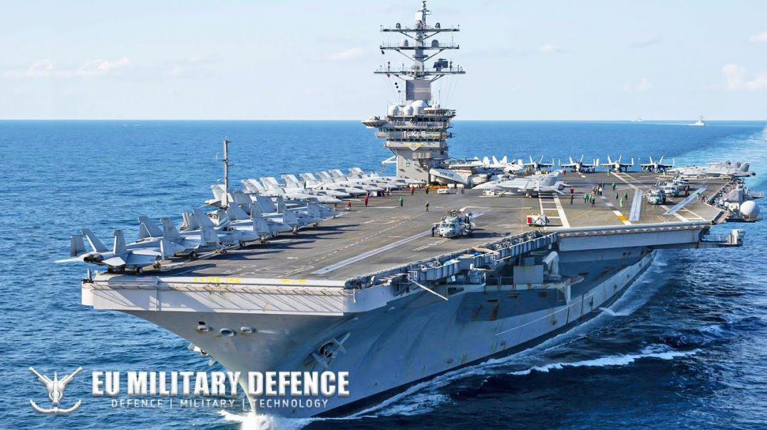 ⁣High Alert!! USS Dwight D. Eisenhower Aircraft carrier is deployed to the Eastern Mediterranean