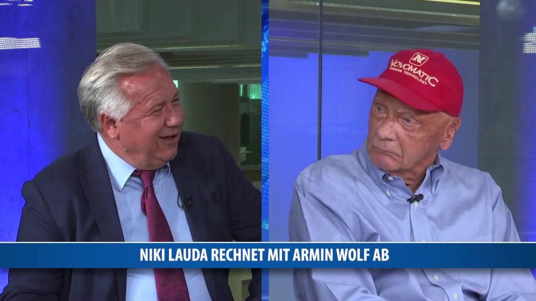 Niki Lauda rechnet mit Armin Wolf ab