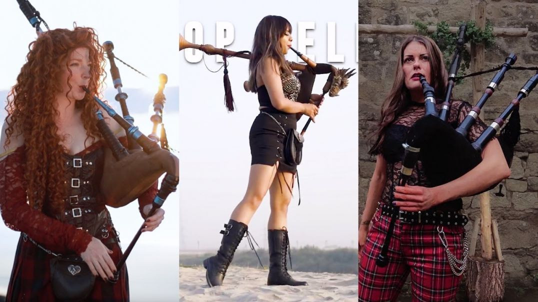 Journey - Don't Stop Believin' Bagpipes Rock (The Snake Charmer x Goddesses of Bagpipes)