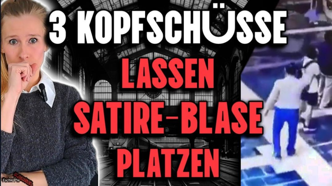 Von hinten in den Kopf | Realität holt Satire ein | Frankfurter Hauptbahnhof