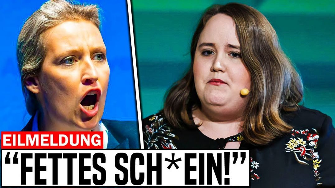 EILMELDUNG: Alice Weidel Sagt Unfassbares!