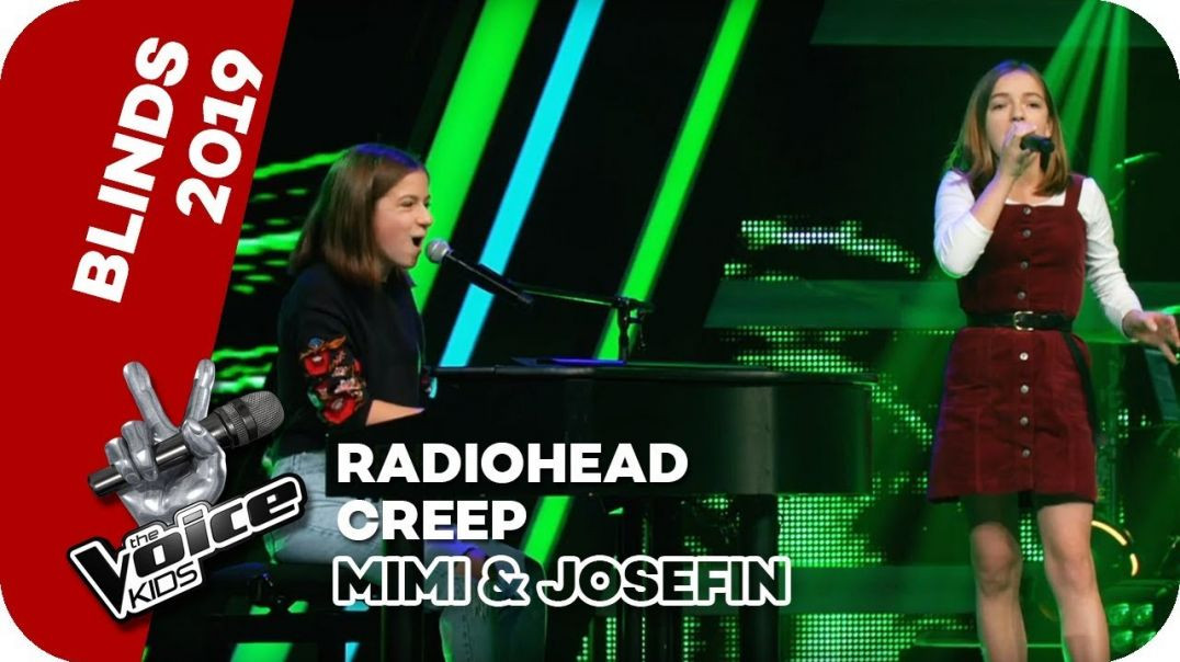 Radiohead - Creep (Mimi & Josefin) | Blind Auditions | The Voice Kids 2019