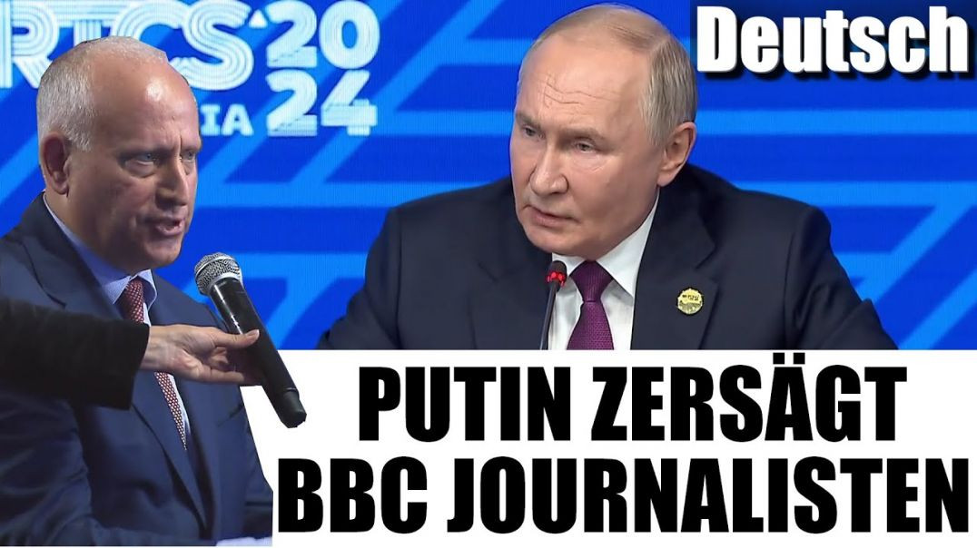 Putin zerlegt BBC-Reporter | BRICS 2024 Putin & Steve Rosenberg DEUTSCH