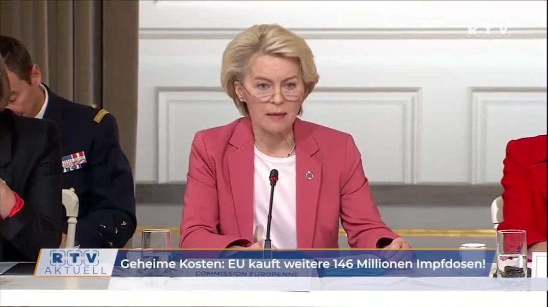 Ursula von der Leyen bestellt schon wieder 146 Millionen neue Corona-Impfstoffdosen!