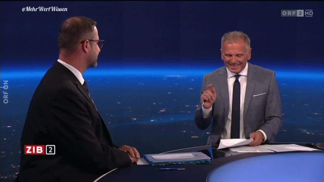 FPÖ Christian Hafenecker überführt den Linken Armin Wolf beim ORF