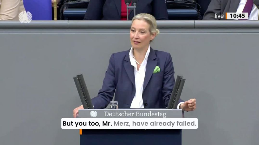 Alice Weidel: Ein gut regierter Staat verteilt das Geld der Bürger nicht in alle Welt!