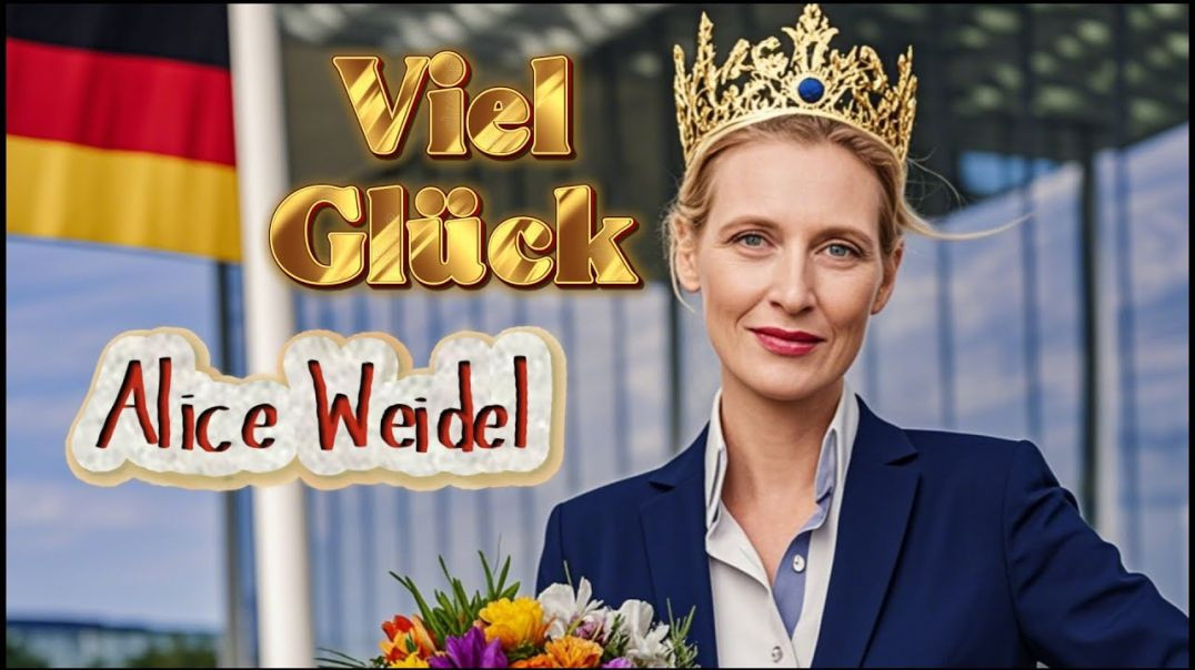 💙ALICE WEIDEL - Viel Glück💙 (Song) - Deutscher Patriot (Deutschland) Musik AFD