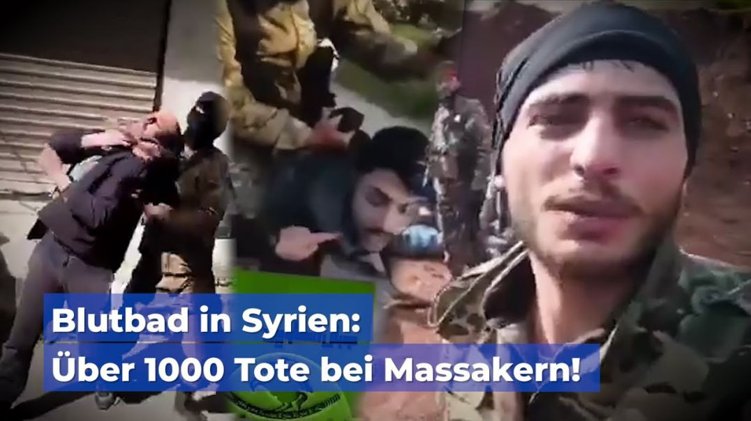 Blutbad in Syrien: Über 1000 Tote bei Massakern