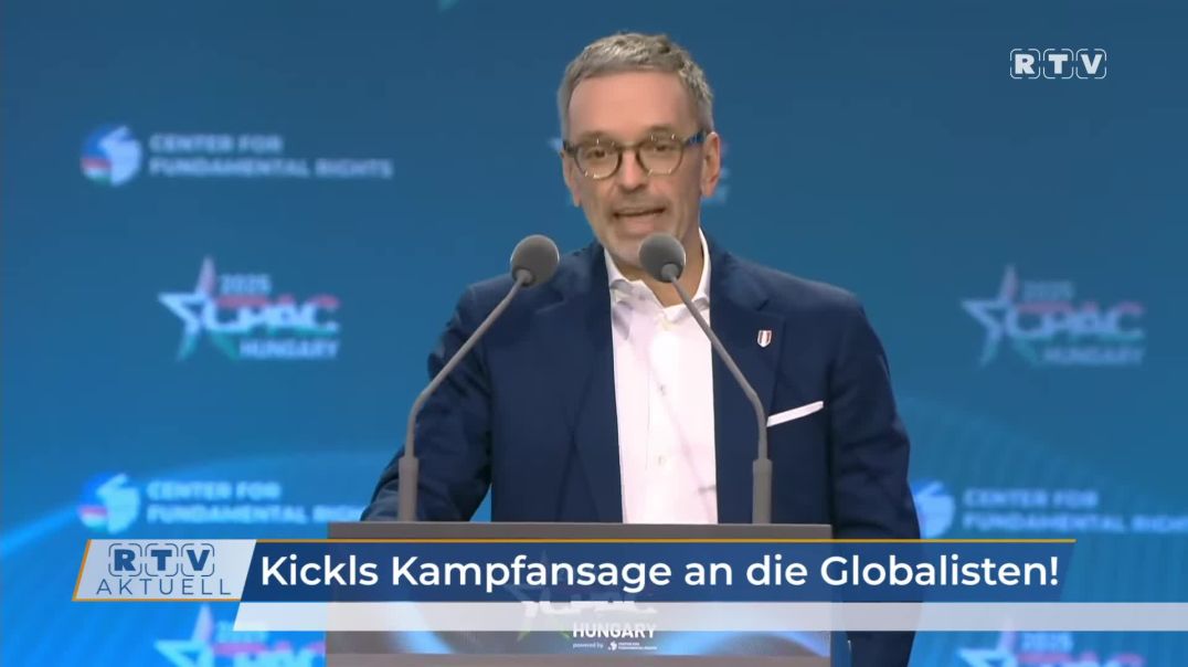 Kickls Kampfansage an die Globalisten! - CPAC 2025