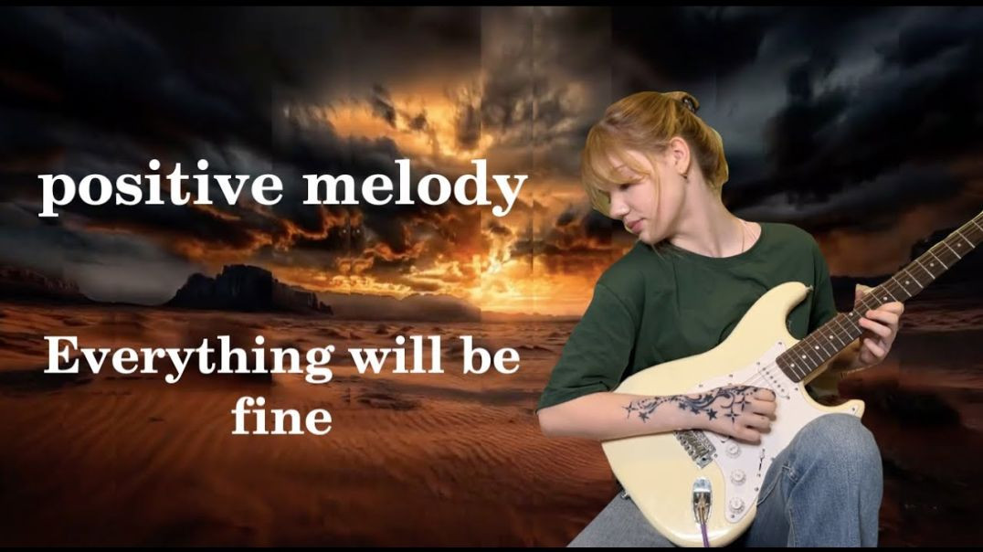 Elizaveta Nikonova -  positive melody /improvised guitar solo