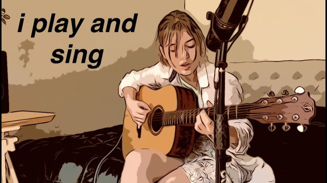 Elizaveta Nikonova guitarist / This Is the life (I play and sing) cover song 2023