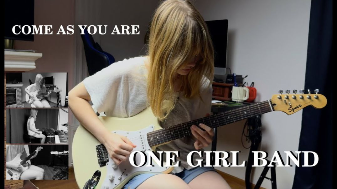 Elizaveta Nikonova - ONE GIRL BAND (COME AS YOU ARE - NIRVANA theme)