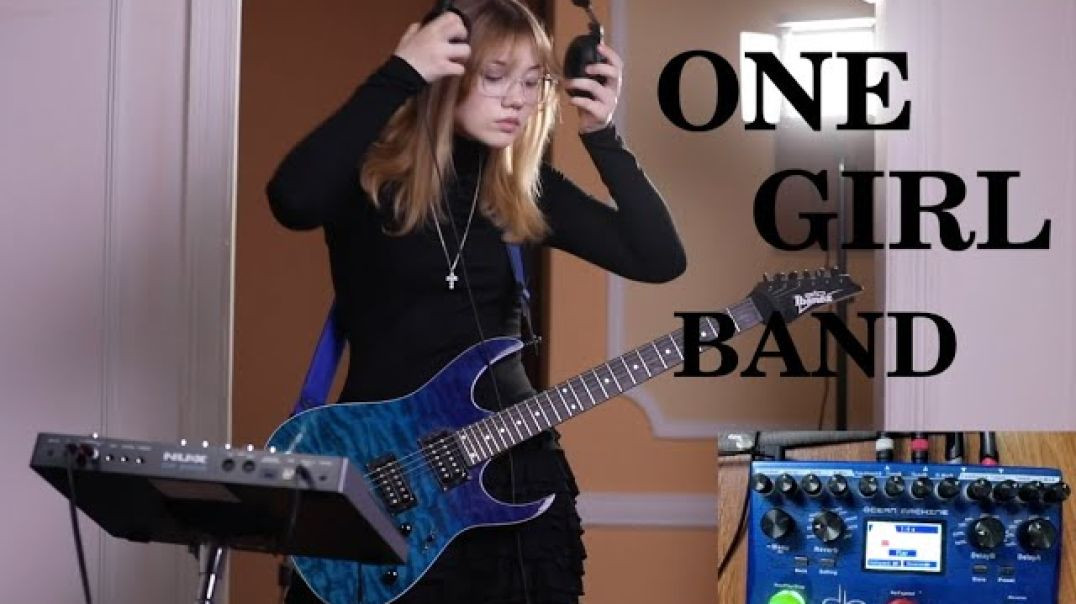 Elizaveta Nikonova - Billie Jean Michael Jackson Cover / NUX DP2000, BOSS GT 001, Mooer Ocean Machi