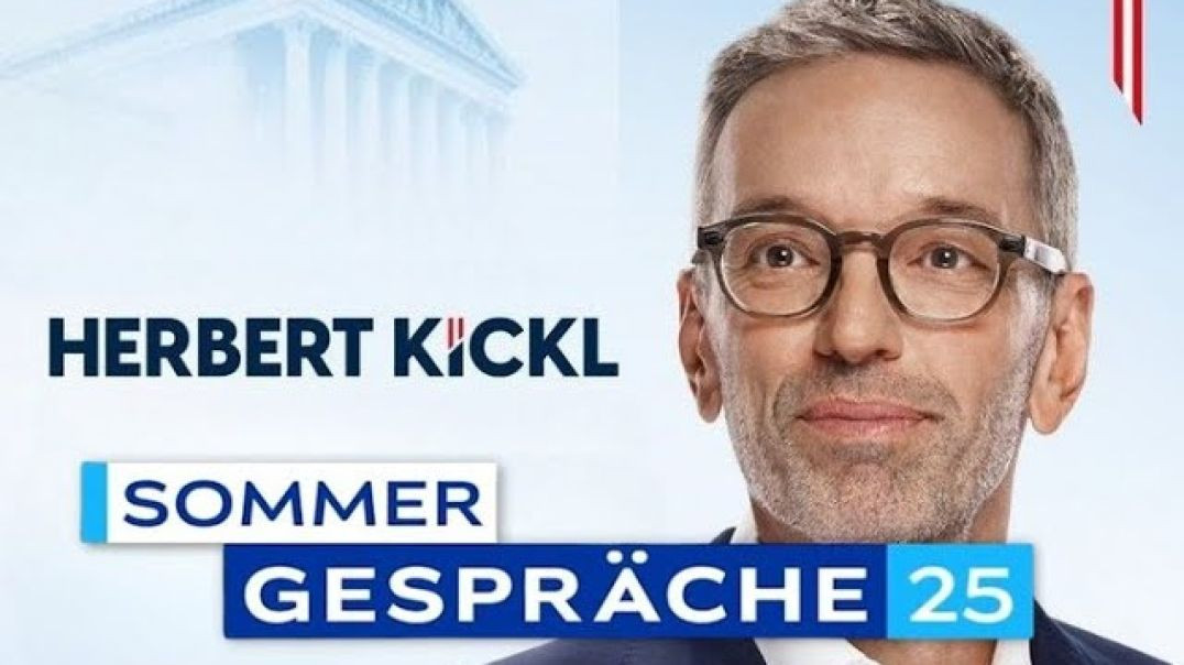 Sommergespräche 2025: Herbert Kickl (FPÖ) im Gespräch mit Klaus Webhofer