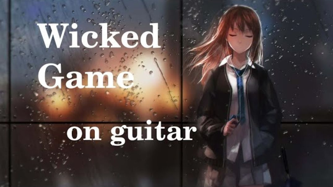 Elizaveta Nikonova - Wicked Game on guitar  (one girl - band)