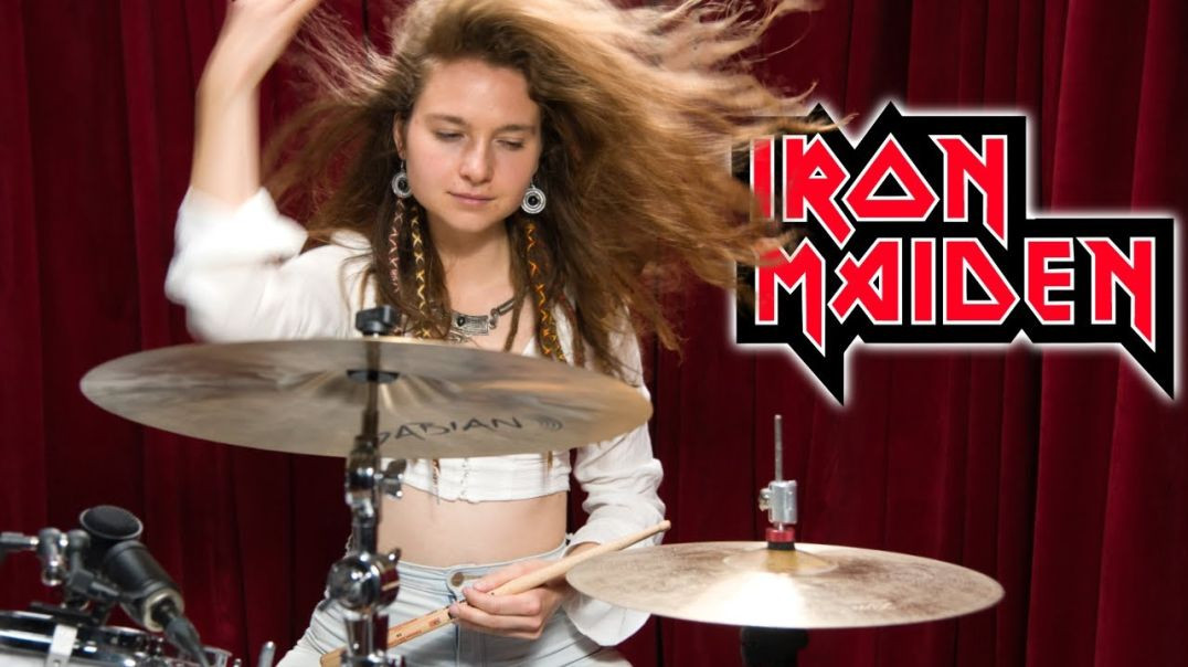 Run to the Hills (Iron Maiden) • One-Take Sina Drum Cover