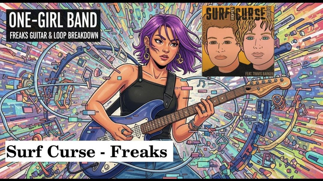 Elizaveta Nikonova - One-Girl Band: Freaks Guitar & Loop Breakdown