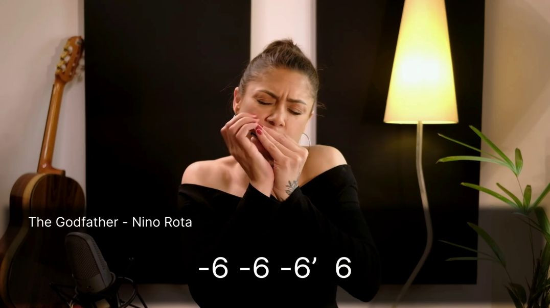 The Godfather - Nino Rota - Harmonica TAB