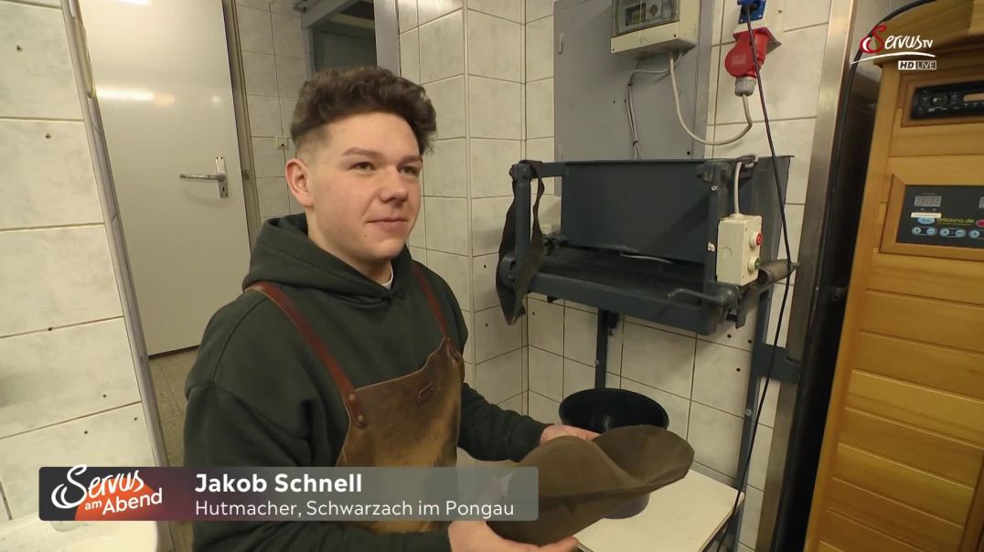 Vom Lehrling zum Chef: 21-jähriger Hutmacher übernimmt Betrieb im Pongau
