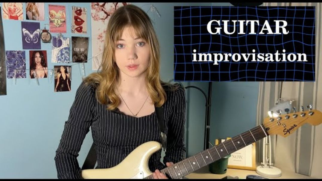 Elizaveta Nikonova - calm music - guitar improvisation