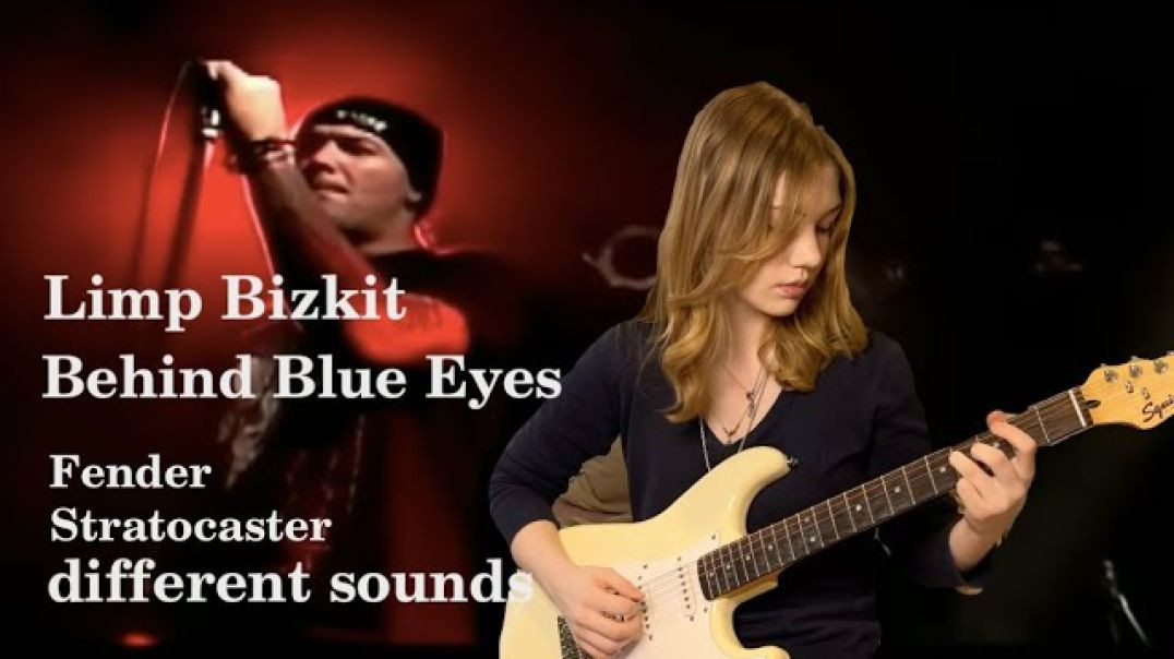 Elizaveta Nikonova - different sounds electric guitar "Behind Blue Eyes"