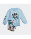 HER STUDIO LONDON ANIMAL FLOWER PRINT CREW SET