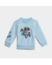HER STUDIO LONDON ANIMAL FLOWER PRINT CREW SET