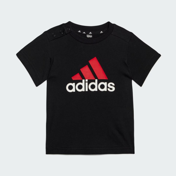 ESSENTIALS ORGANIC COTTON TEE AND SHORTS SET