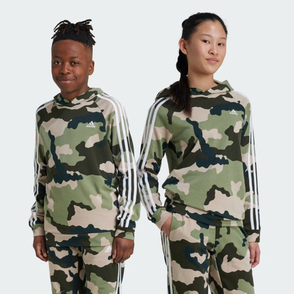 ESSENTIALS ALLOVER PRINT HOODIE
