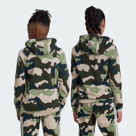 ESSENTIALS ALLOVER PRINT HOODIE