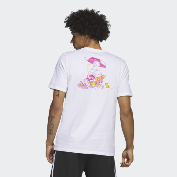 LIL STRIPE SPRING BREAK GRAPHIC SHORT SLEEVE BASKETBALL TEE