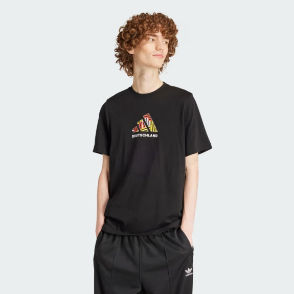 GERMANY FOOTBALL FAN GRAPHIC T-SHIRT