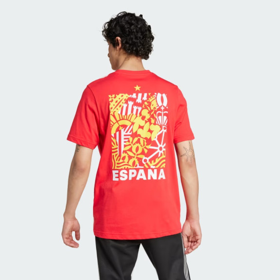 SPAIN FOOTBALL FAN GRAPHIC T-SHIRT