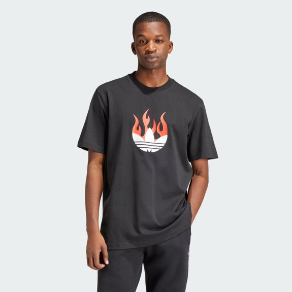 FLAMES LOGO TEE