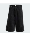 FLAMES DENIM SHORTS