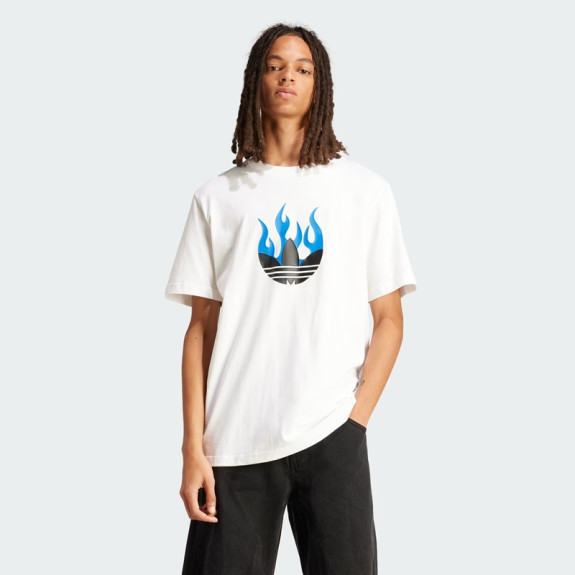 FLAMES LOGO TEE