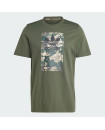 GRAPHICS CAMO TONGUE LABEL TEE