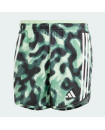OWN THE RUN 3-STRIPES ALLOVER PRINT SHORTS