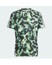 OWN THE RUN 3-STRIPES ALLOVER PRINT T-SHIRT