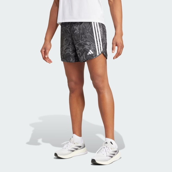 OWN THE RUN EXCITE ALLOVER PRINT AEROREADY SHORTS