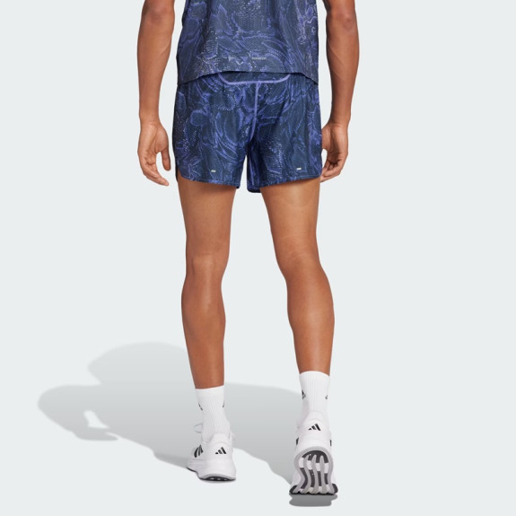 OWN THE RUN EXCITE ALLOVER PRINT AEROREADY SHORTS