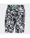 SHREDDED CHECK CLX SWIM SHORTS