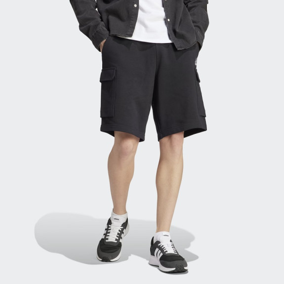 ESSENTIALS FRENCH TERRY CARGO SHORTS