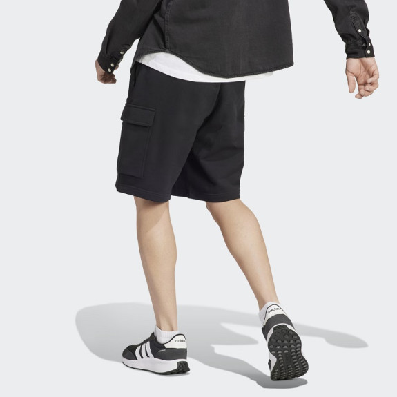 ESSENTIALS FRENCH TERRY CARGO SHORTS