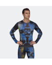TECHFIT ALLOVER PRINT TRAINING LONG SLEEVE TEE