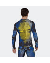 TECHFIT ALLOVER PRINT TRAINING LONG SLEEVE TEE