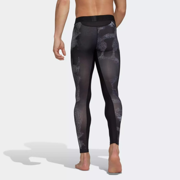 TECHFIT ALLOVER PRINT TRAINING LONG TIGHTS